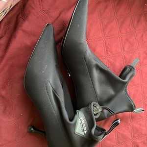 Prada heel boots size 5